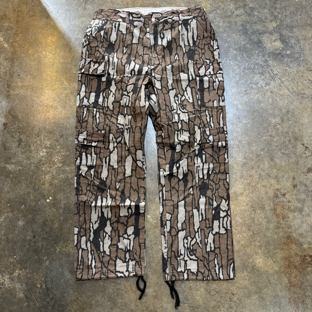 Red Head Brebark Camo Flannel Cargo Pants