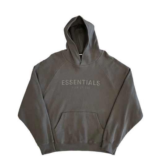 FOG Essentials Off Black Knit Hoodie