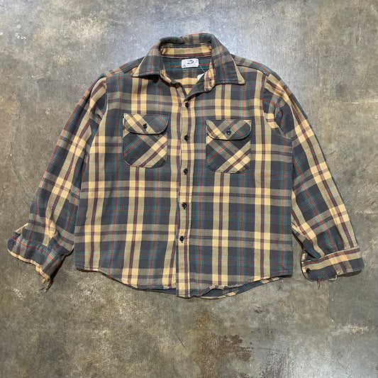 Mr. Leggs Tan and Black Flannel