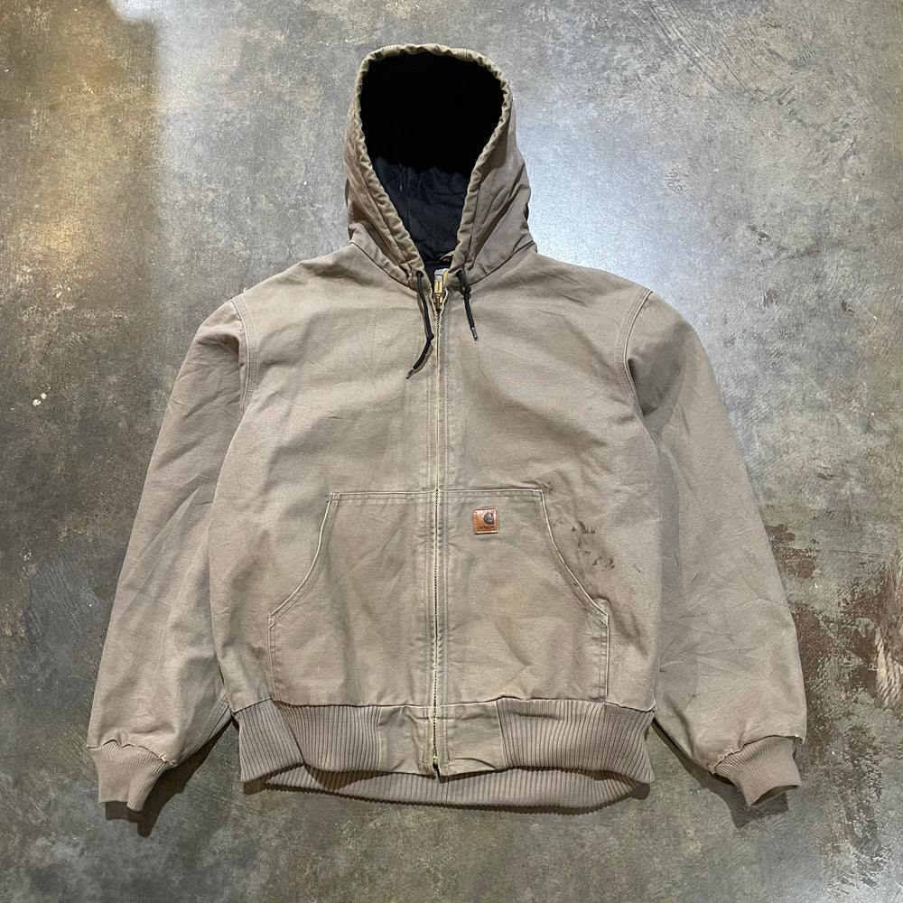 Beige Carhartt Hooded Jacket5