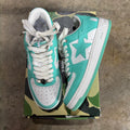 Bapesta Low Teal Green