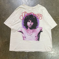 White 1990 The Doors Cropped Tee