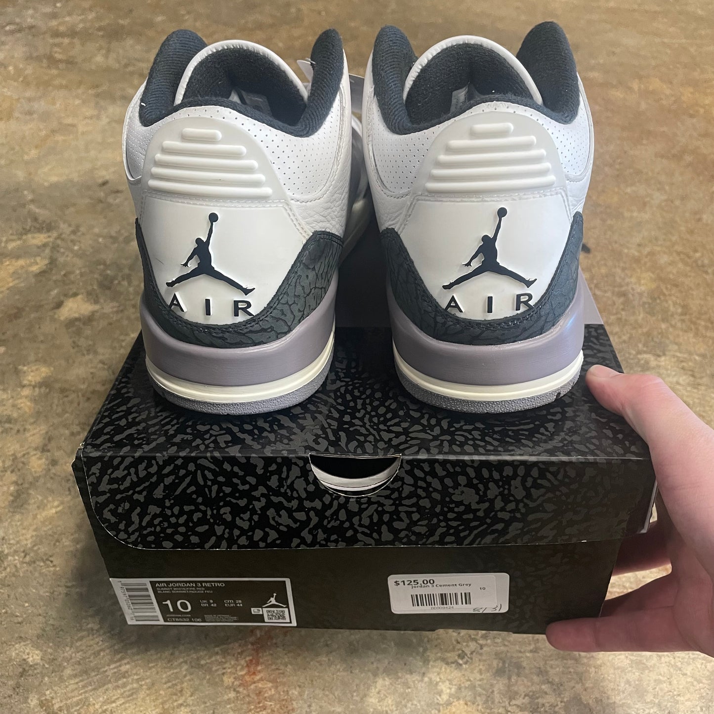 Jordan 3 Cement Grey