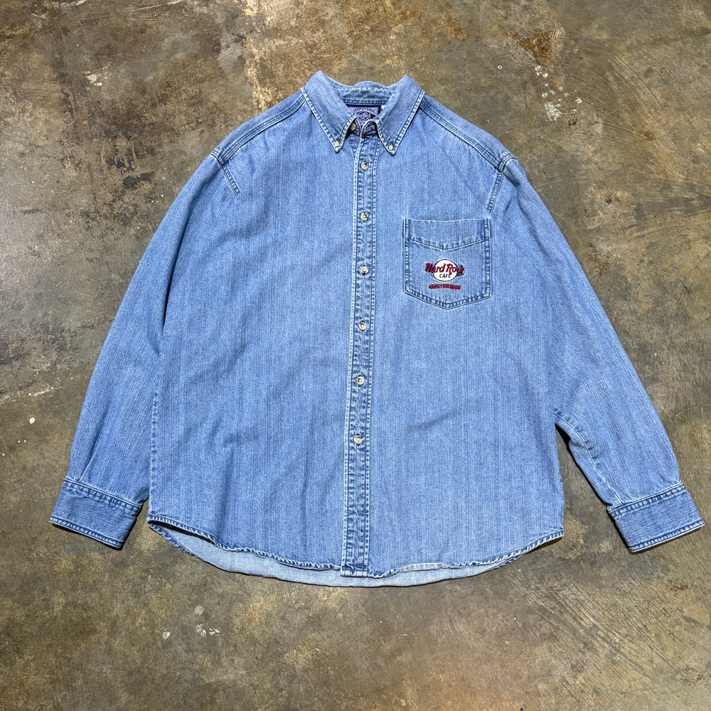 Denim Hard Rock Amsterdam Button-Up