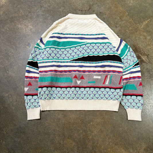 London Fog Pattern Sweater