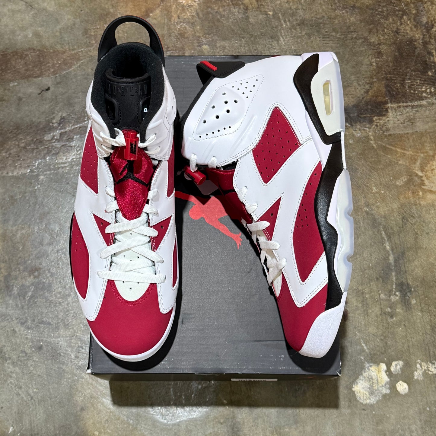 Jordan 6 Carmine Rep Box