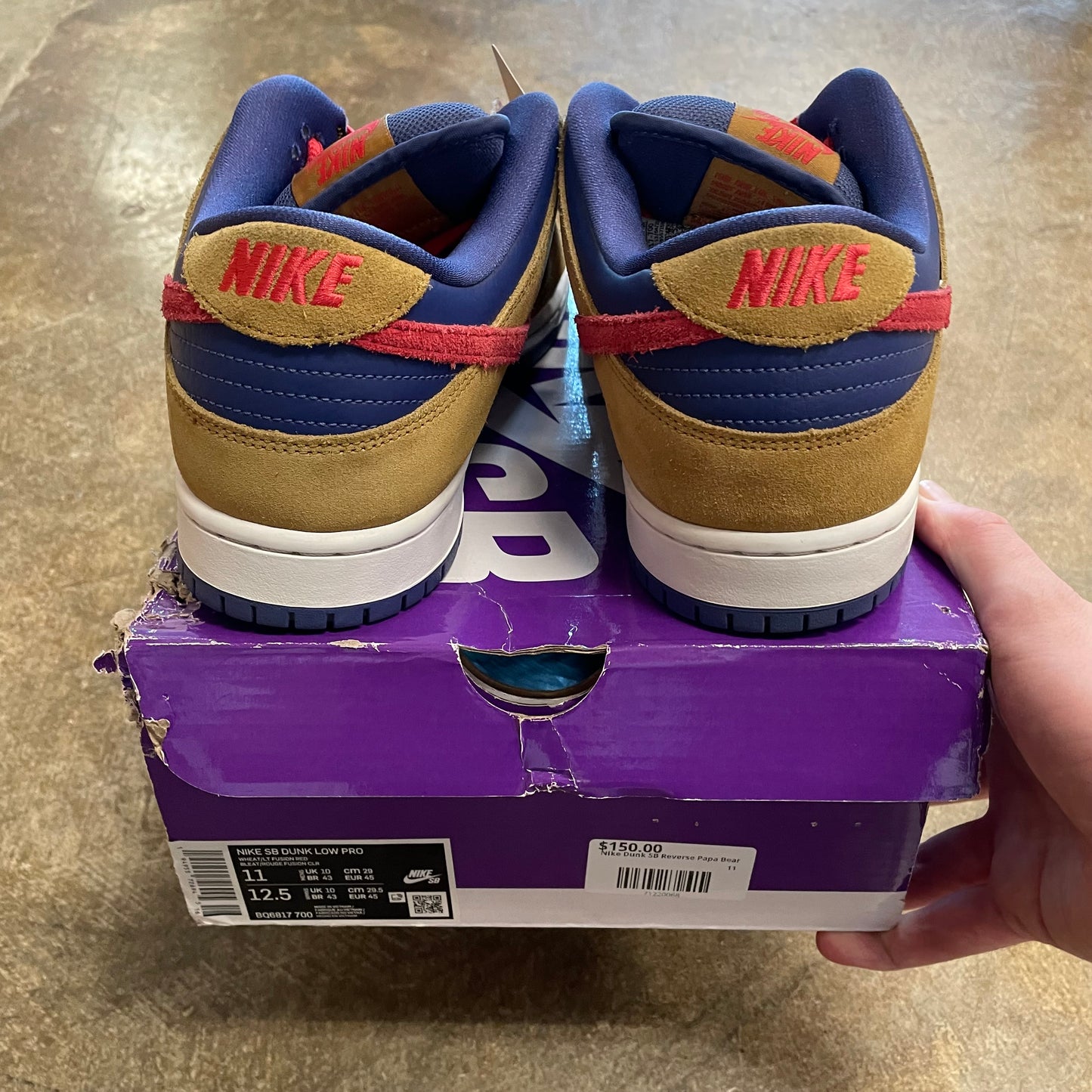 Nike Dunk SB Reverse Papa Bear