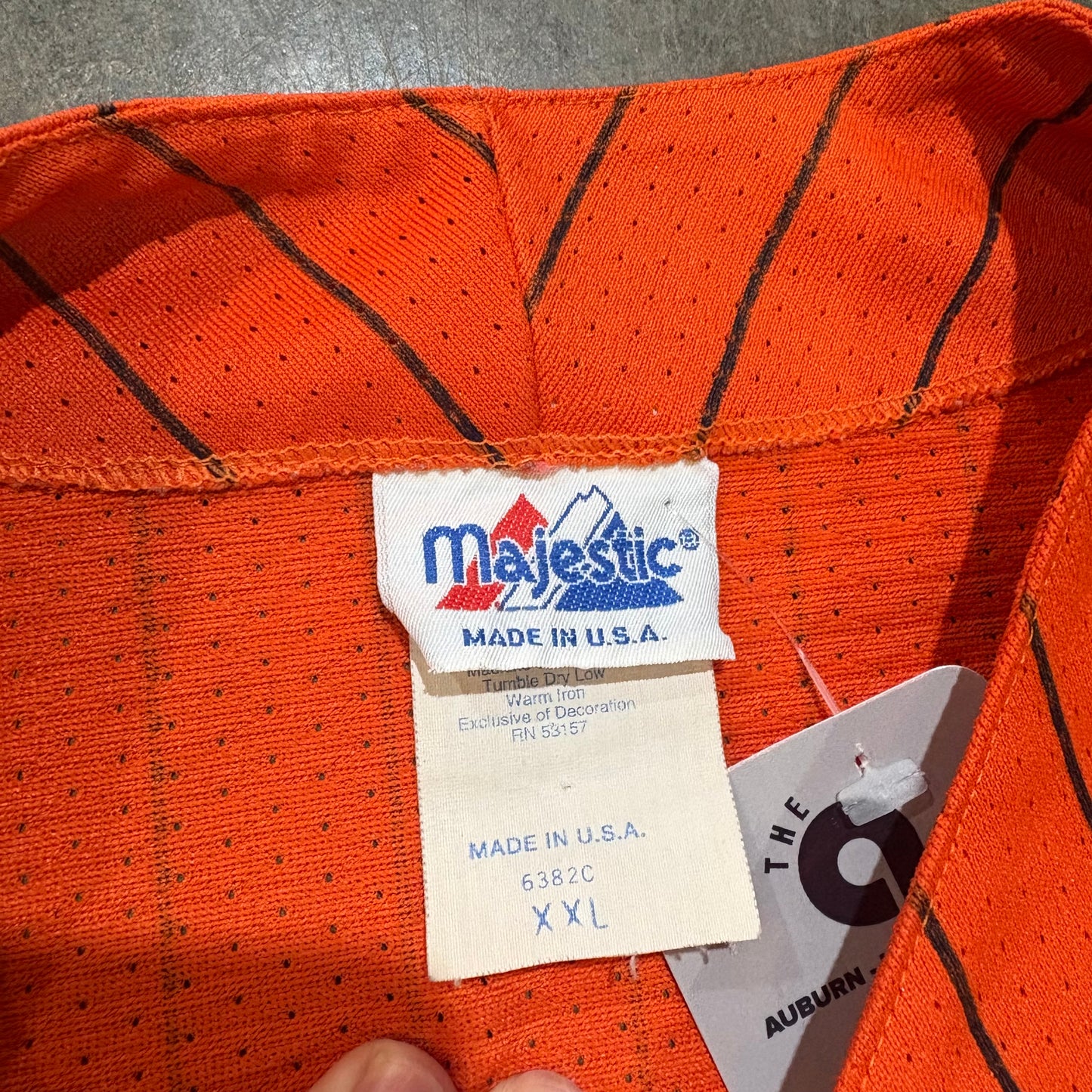 Georgetown Striped Baseball Jersey