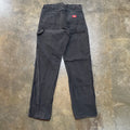 Distressed Black Dickies Carpenter Pants17