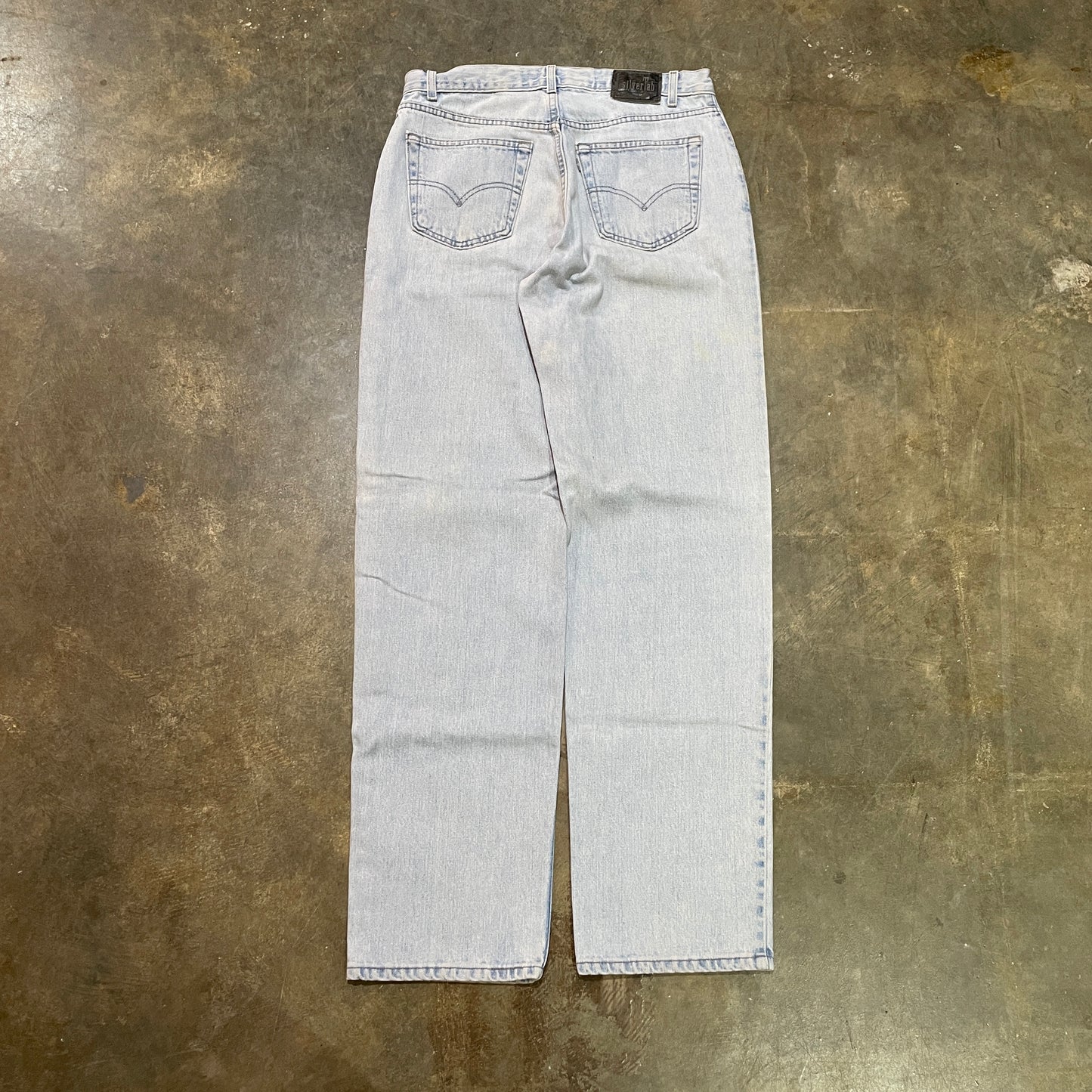 Levis Silver Tab Lightwash Denim Jeans
