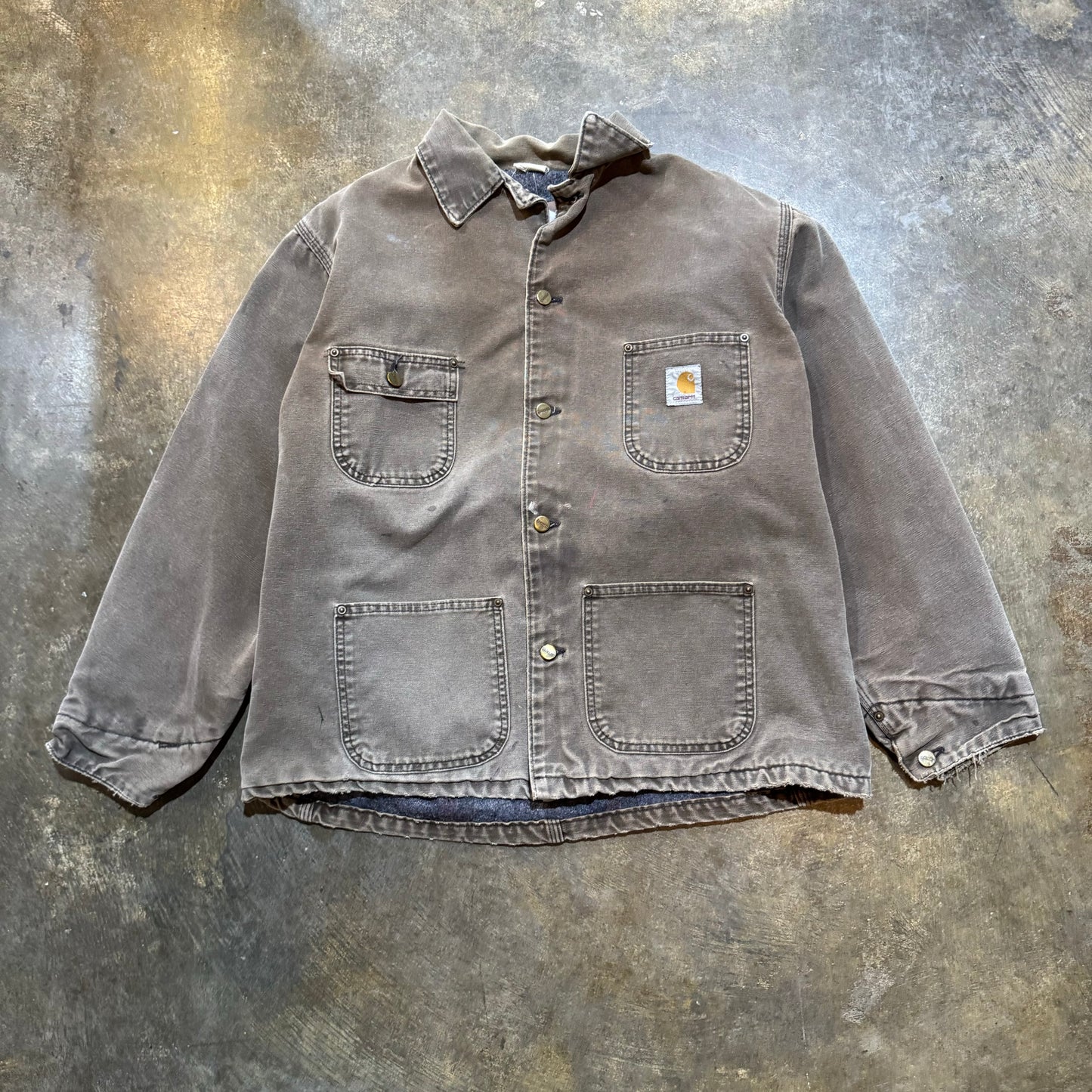 Faded Brown carhartt Chorecoat