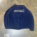 Navy Spitfire Zip Up Crew