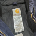 Vintage Navy Carhartt Hoodie Jacket