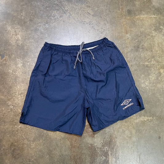 Umbro Navy Nylon Shorts