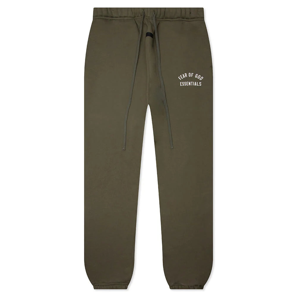 Essentials Fleece Essential Sweatpant - Military