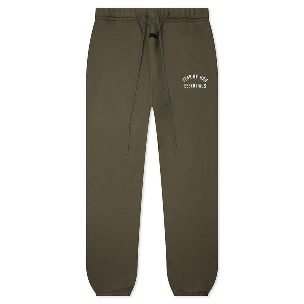 Essentials Fleece Essential Sweatpant - Military