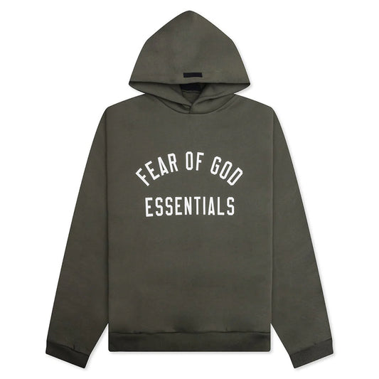 Essentials Fleece Hoodie - Military