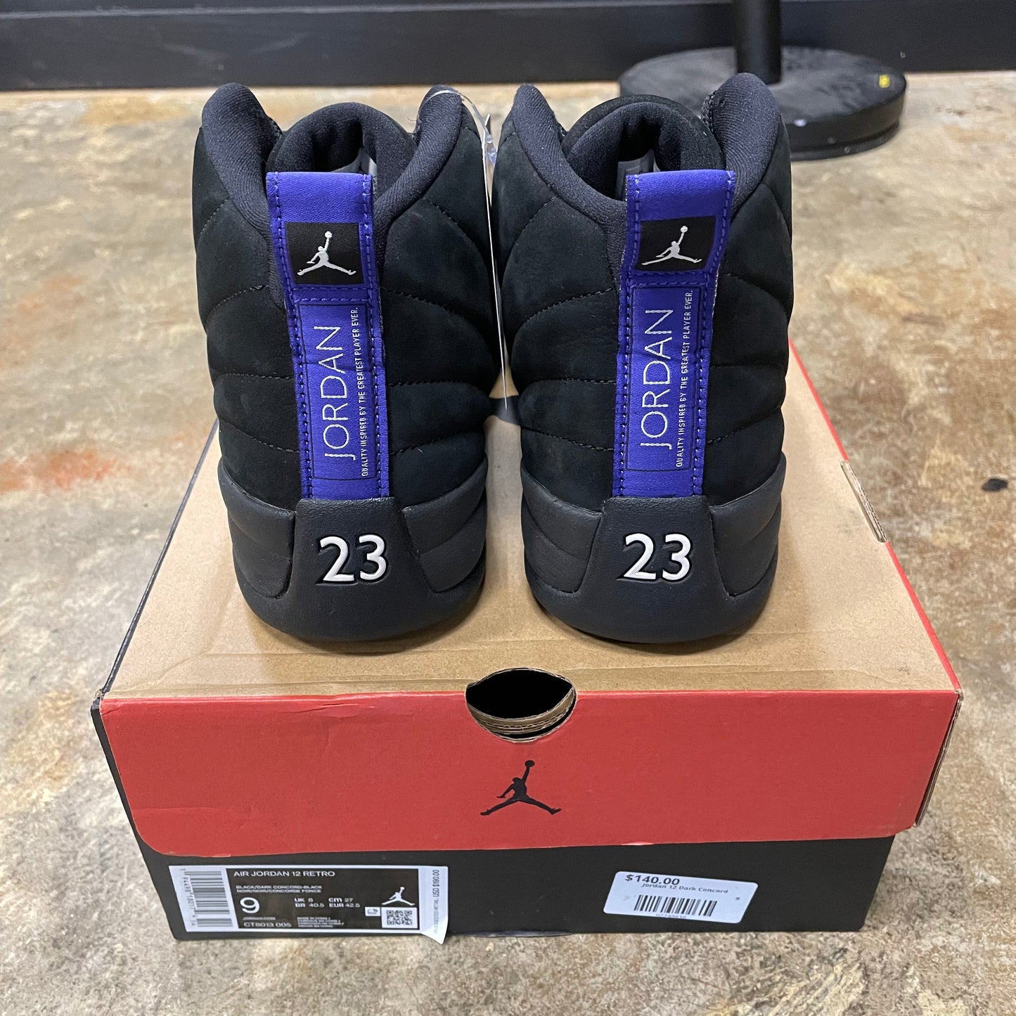 Jordan 12 Dark Concord