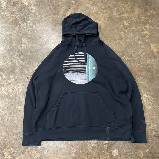 Oakley Black/Teal Hoodie