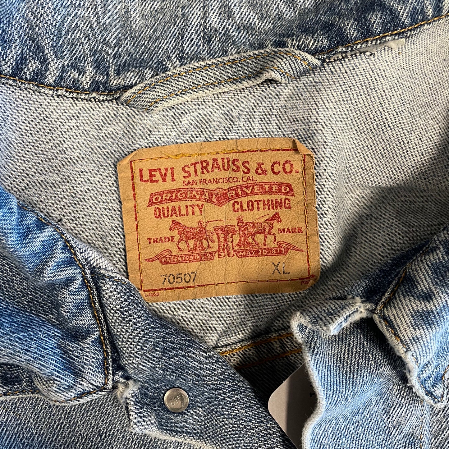 Levis light Blue Denim Jacket