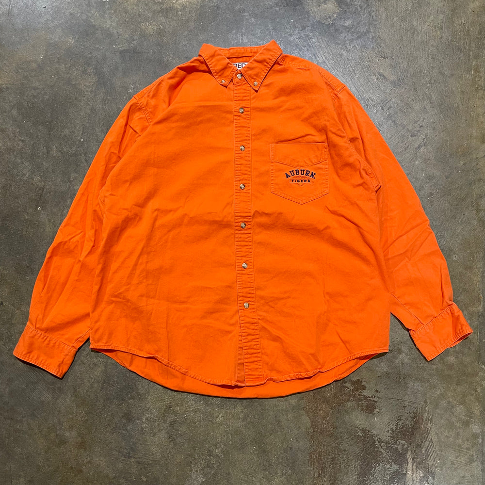 Auburn Orange Red Oak Button Down shirt