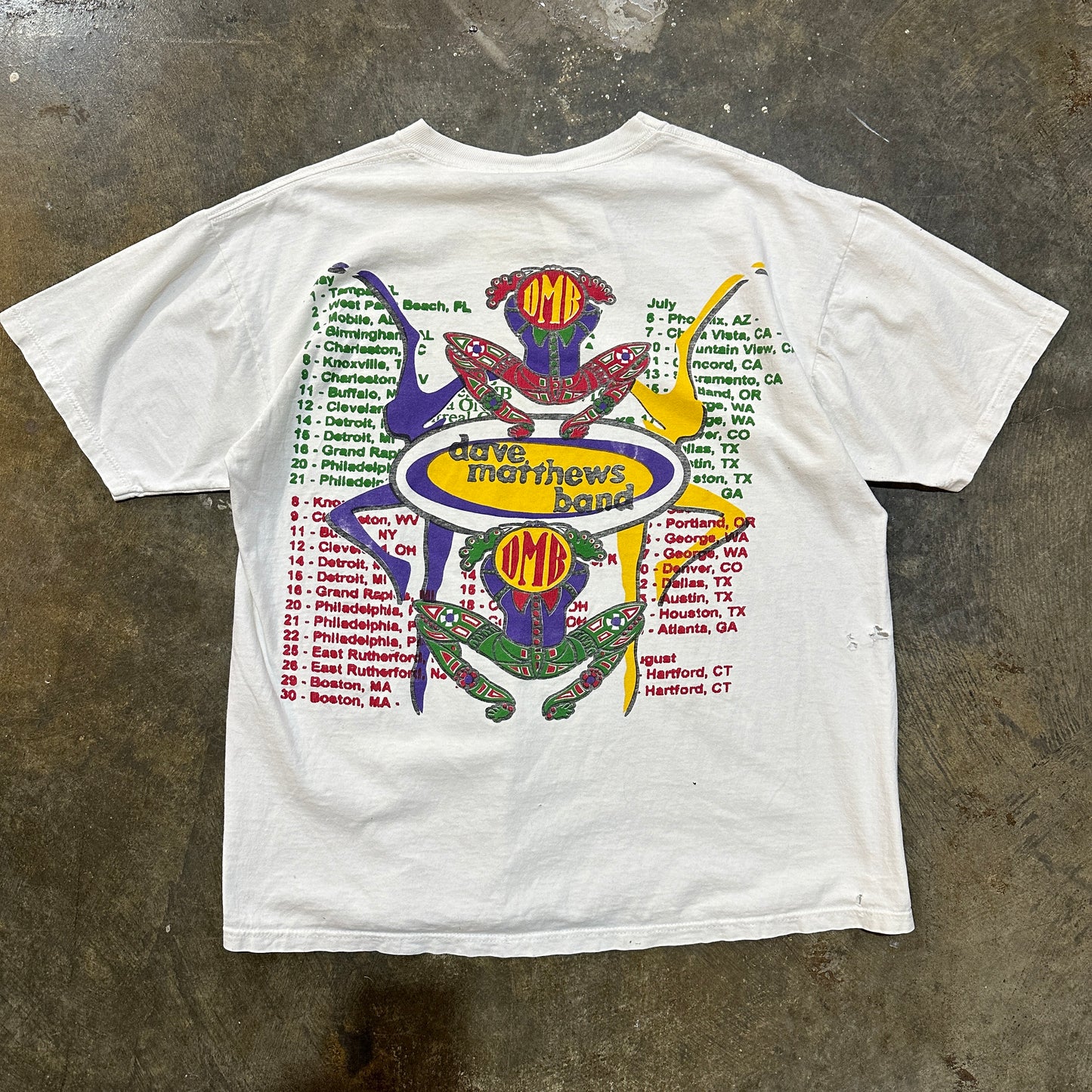 Dave Matthews Band Bootleg Tribal Tee