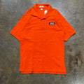 Orange BAW Athletic Wear Eye Logo Polo