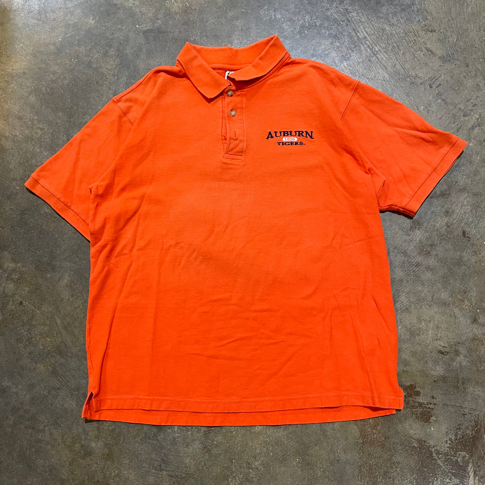 Auburn tigers 1856 Red Oak Orange polo