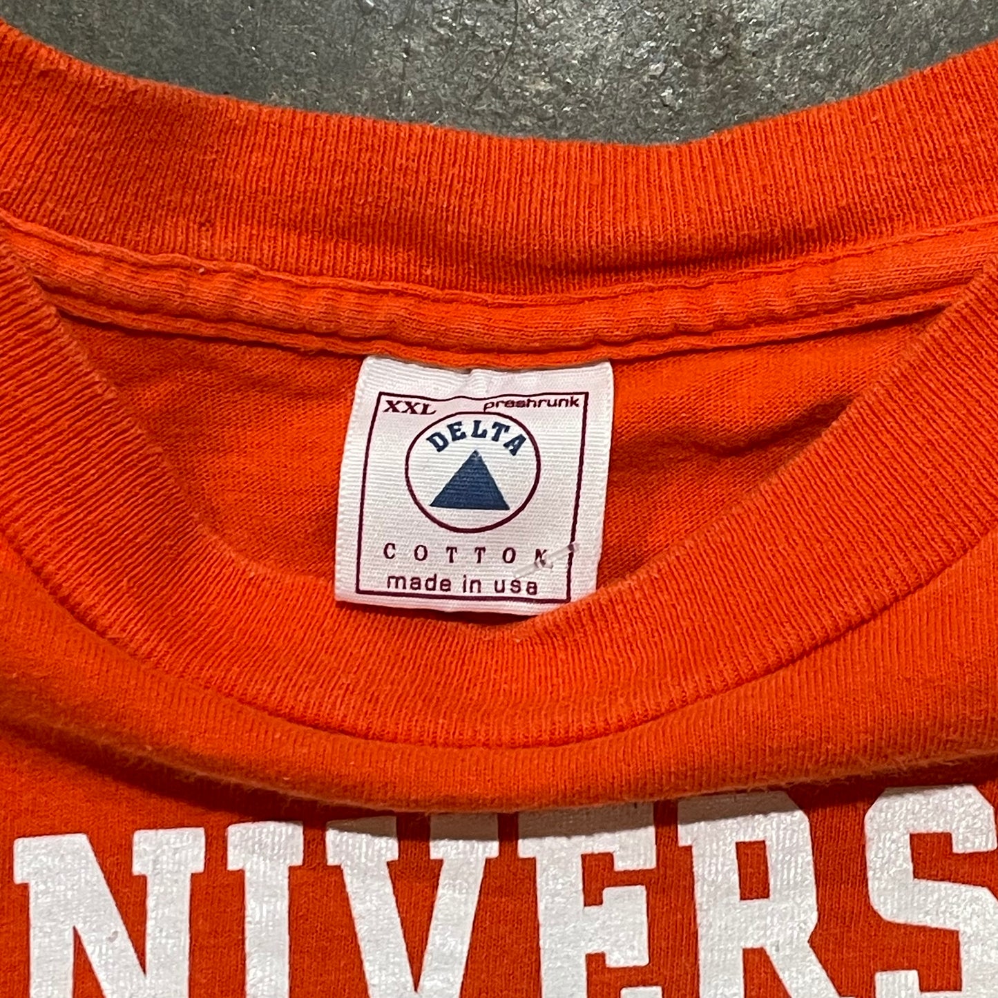 Orange Auburn Athletic Department Tee