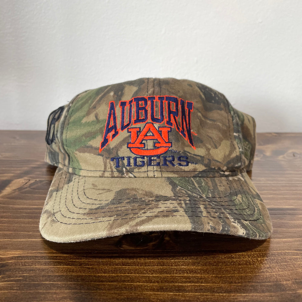 Camo AUburn Snapback