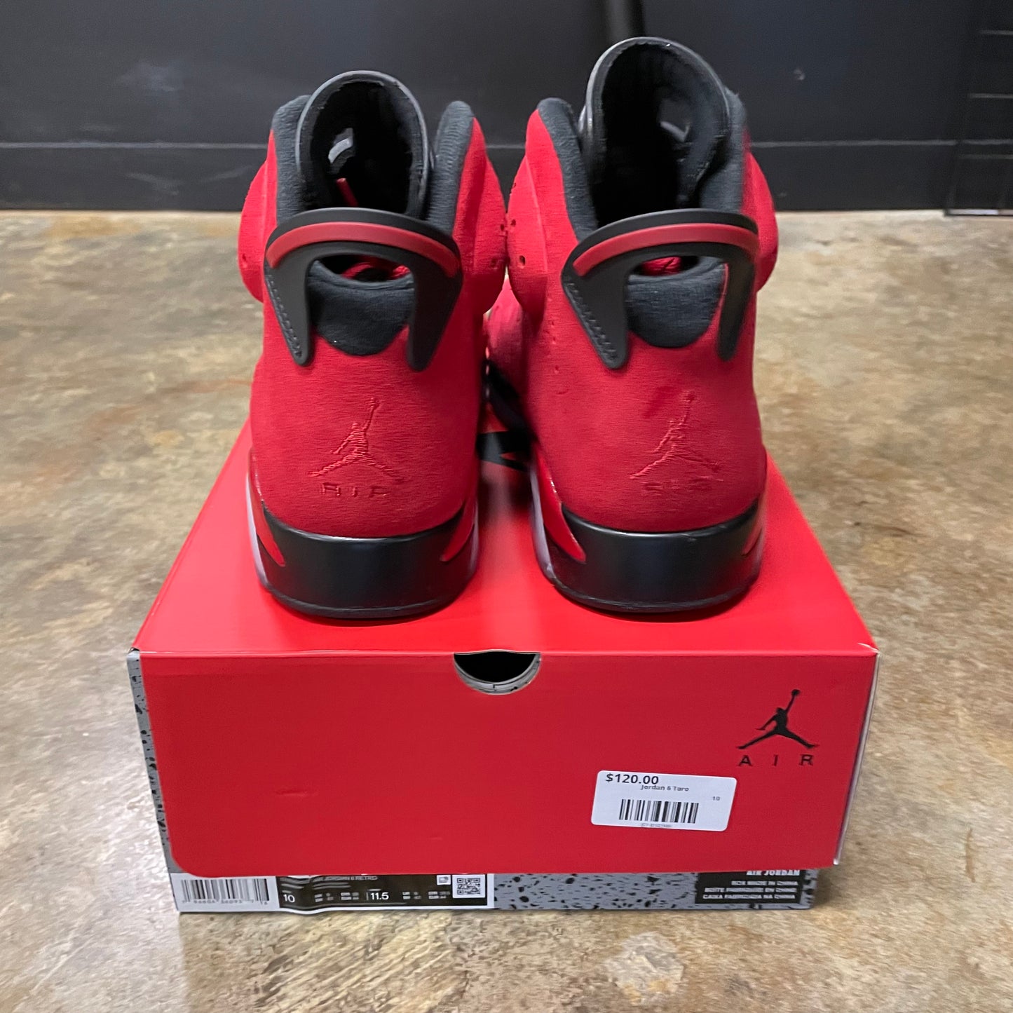 Jordan 6 Toro