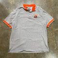 Grey and Orange Red Oak Simple auburn Polo