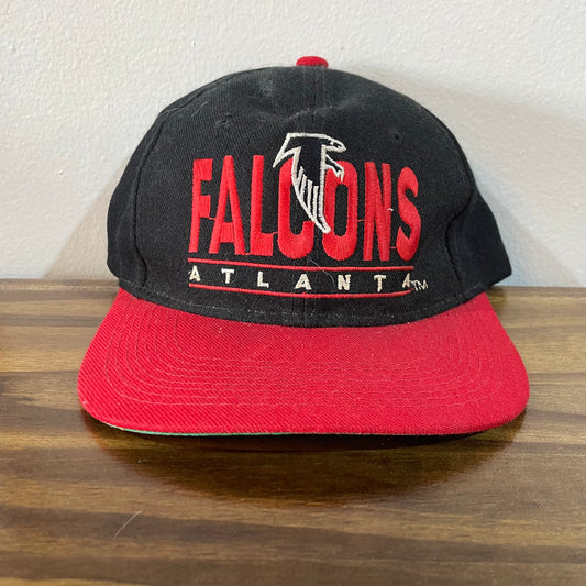 Atlanta Falcons Black Logo Hat