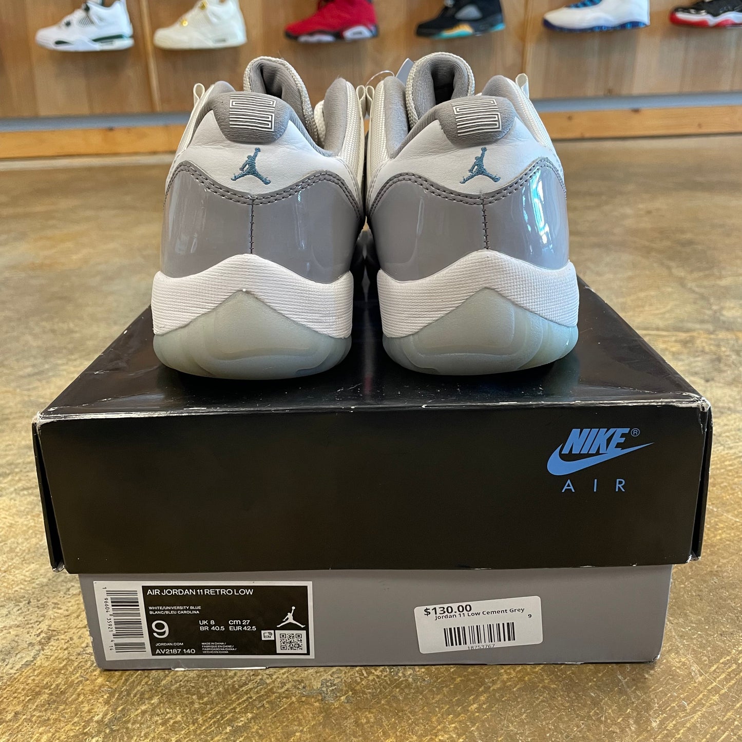 Jordan 11 Low Cement Grey