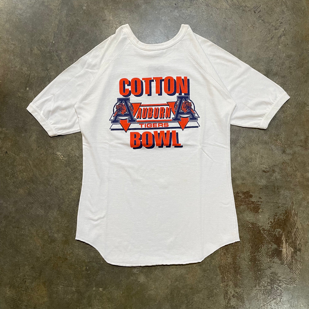 80s Auburn Tigers Cotton Bowl Raglan Tee