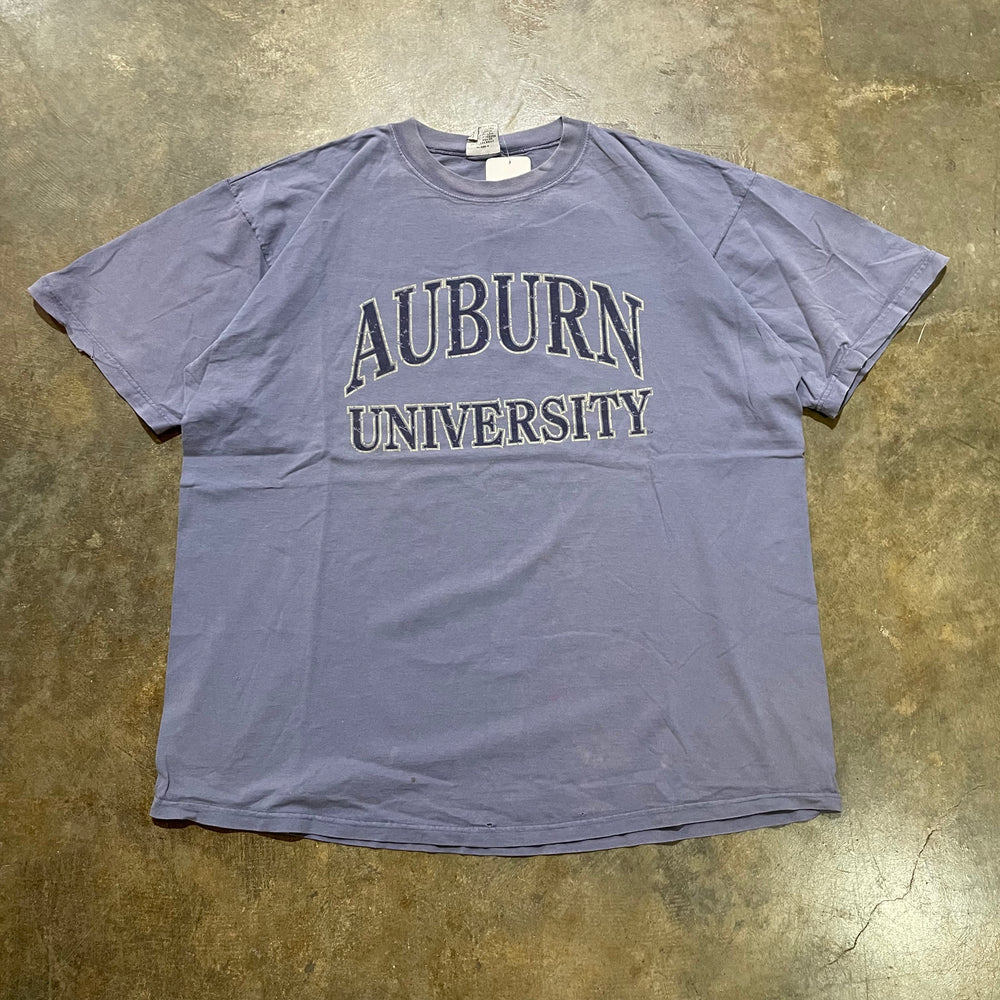 Auburn University Washed blue Arch logo tee