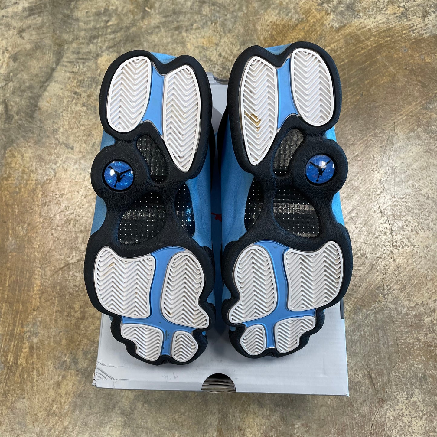 Jordan 13 Black University Blue