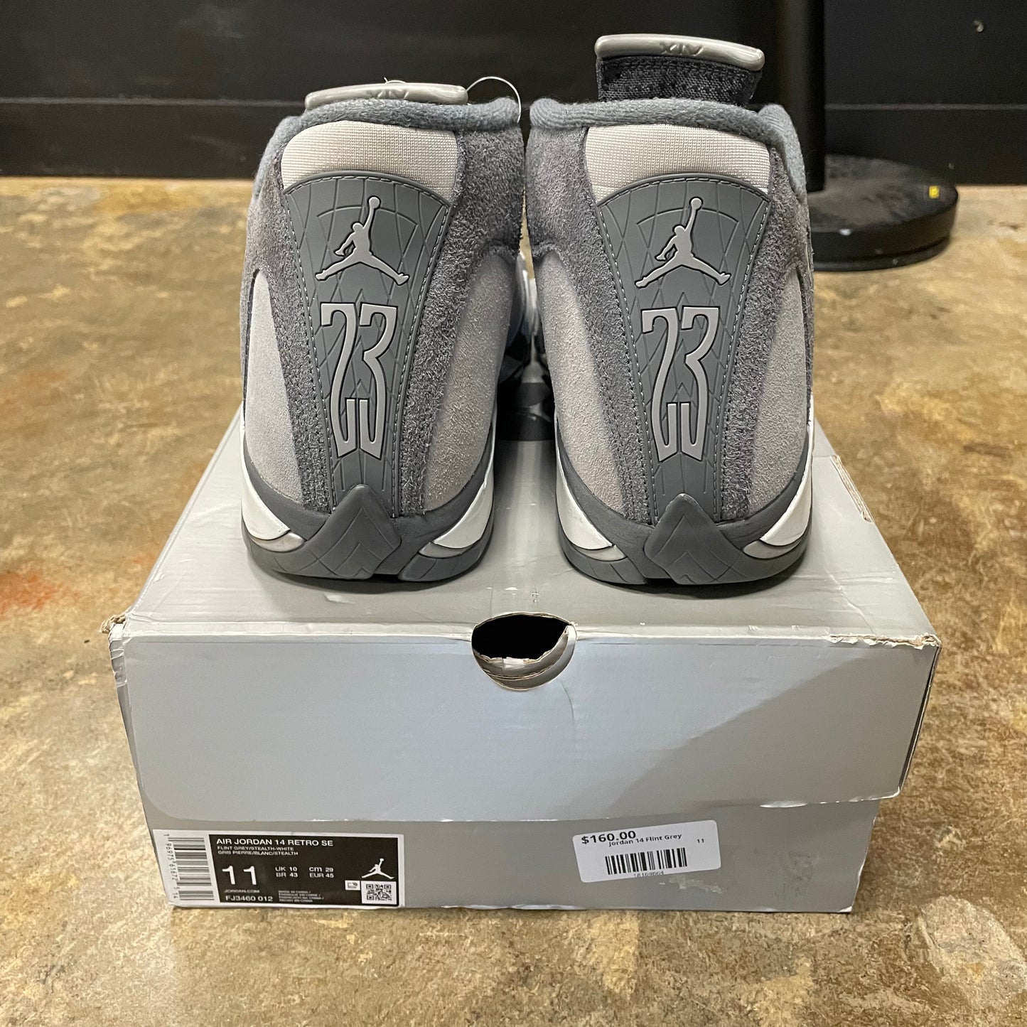 Jordan 14 Flint Grey