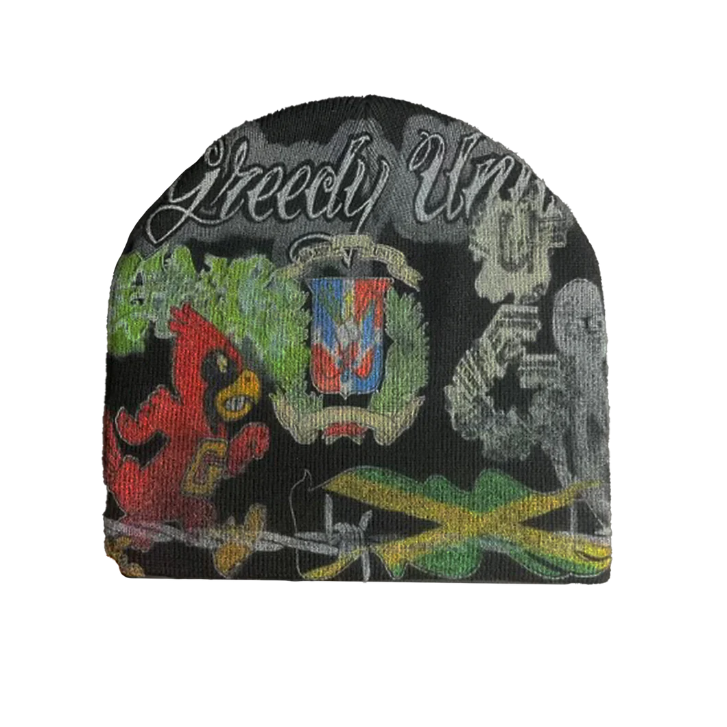 Greedy Unit All Over Print Beanie