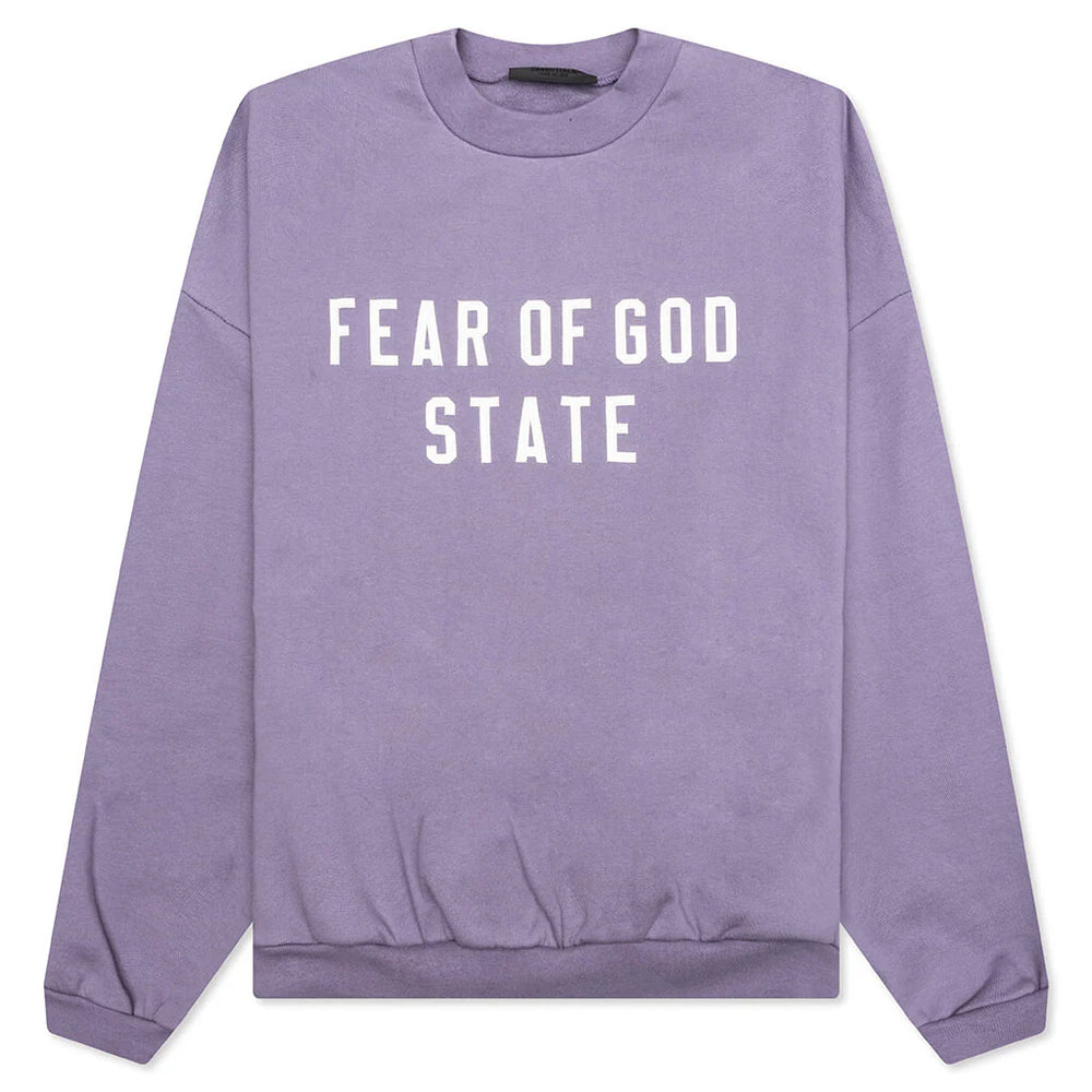 Essentials Heavy Fleece Crewneck - Lavender