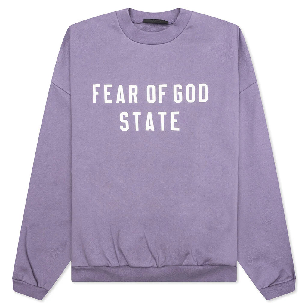 Essentials Heavy Fleece Crewneck - Lavender
