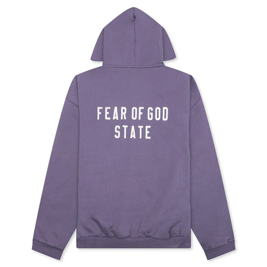 Essentials Heavy Fleece Fullzip Hoodie - Lavender