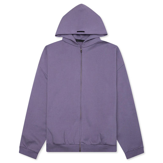 Essentials Heavy Fleece Fullzip Hoodie - Lavender