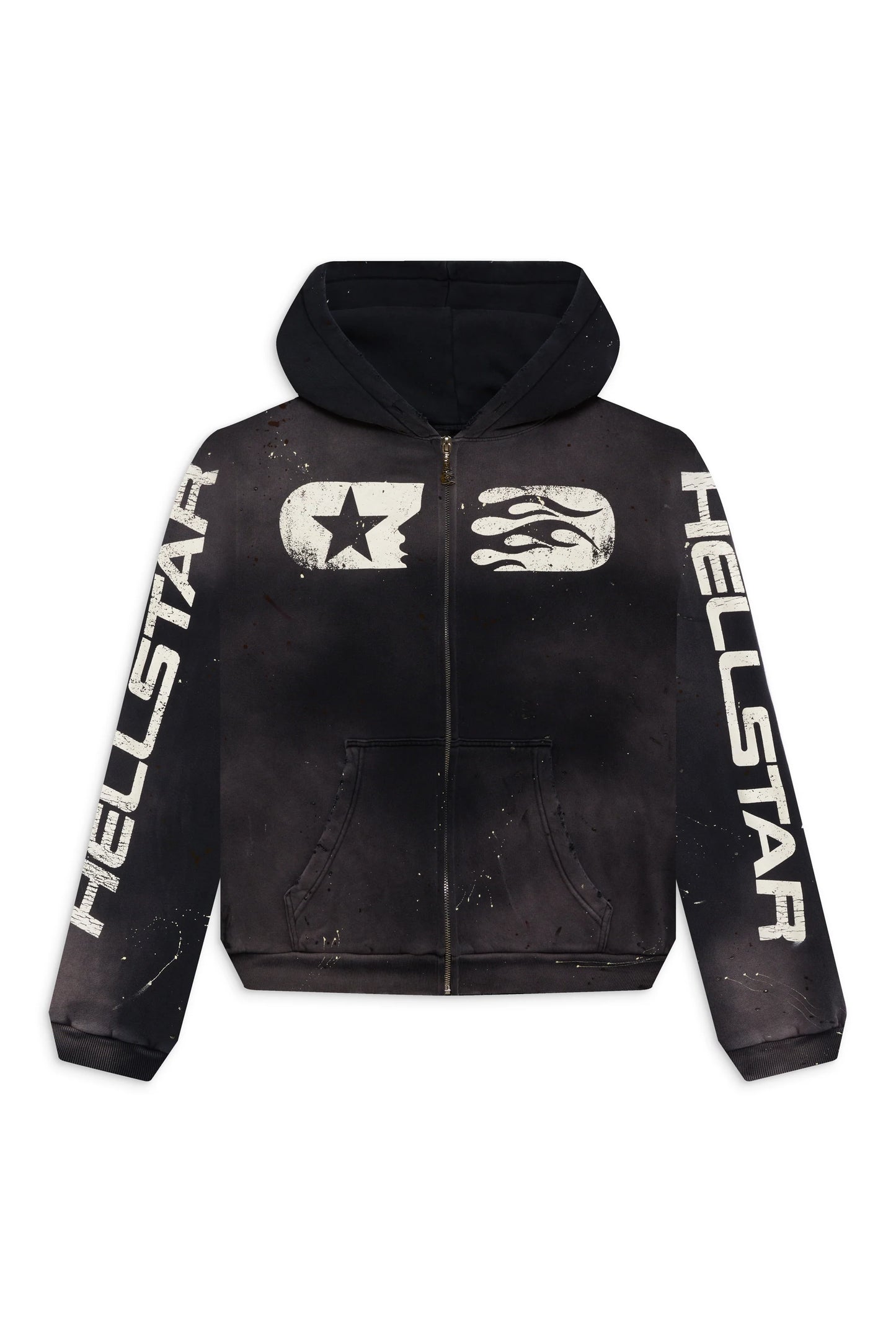 Hellstar Studios Black Zip Hoodie