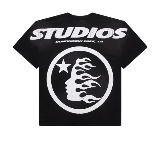 Hellstar Studios Cartoon Yellow Logo Tee