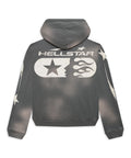 Hellstar Studios Grey Zip Hoodie