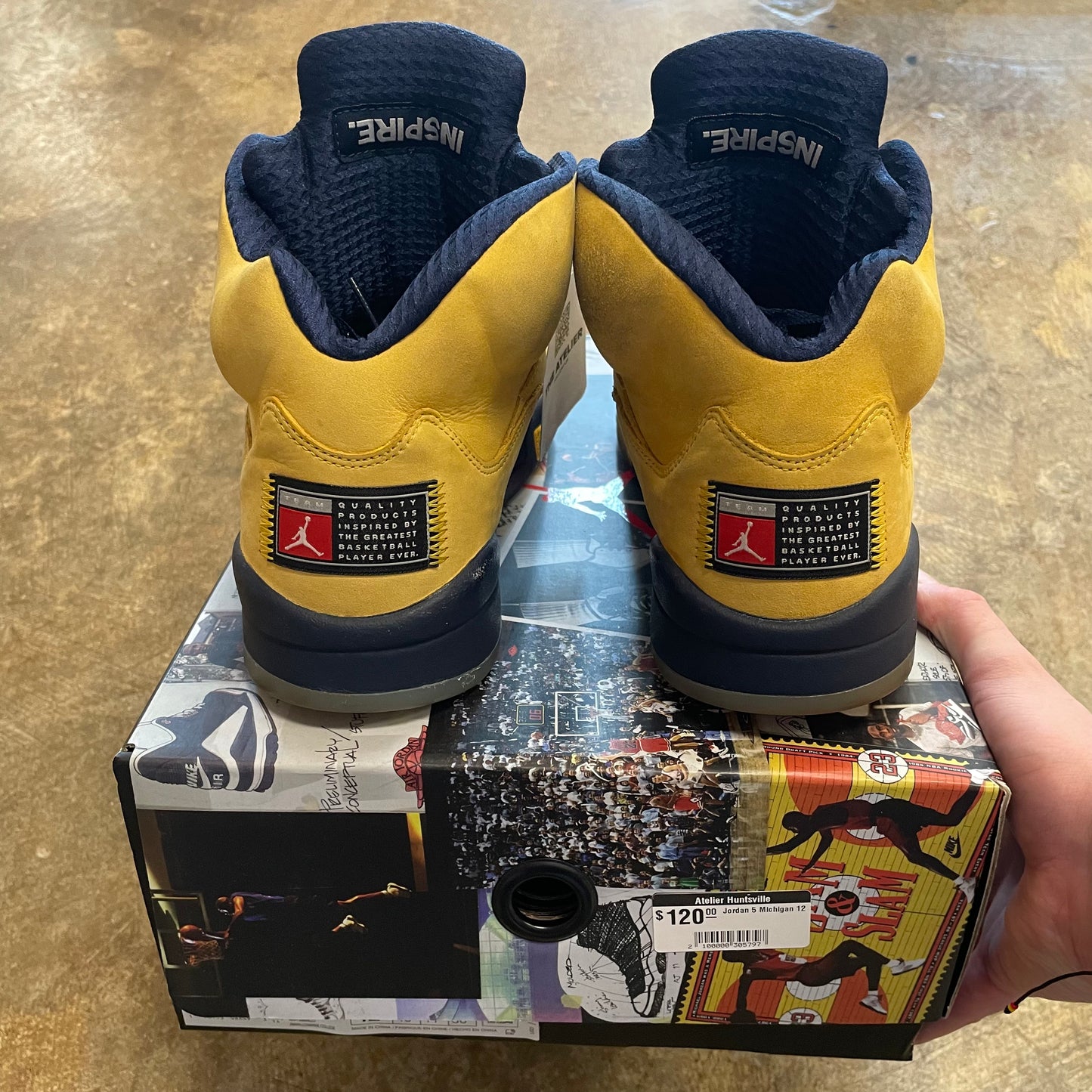 Jordan 5 Michigan