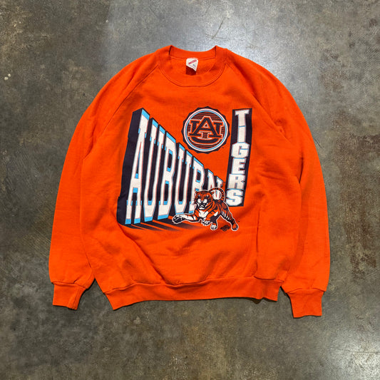 Auburn TIgers Red Oak Shadow Letter Orange Sweatshirt