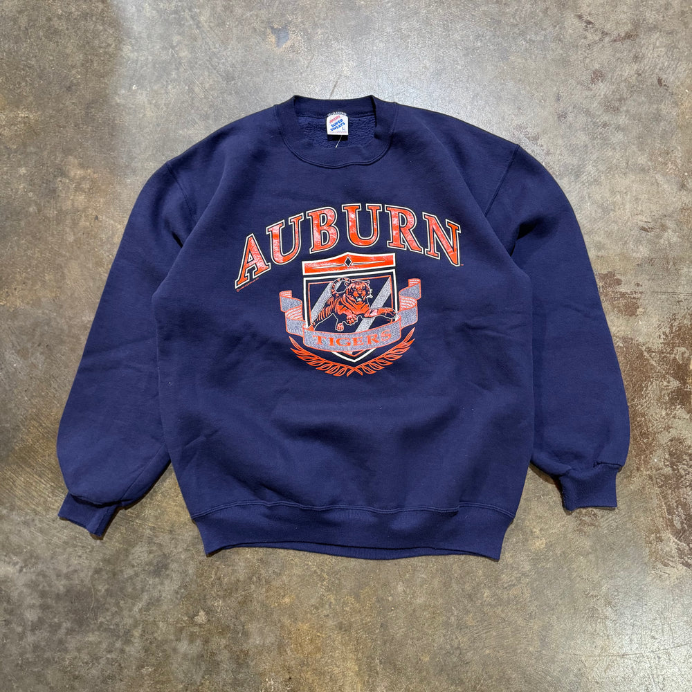 Auburn Jerzees Super Sweats Tiger Crew