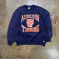 Navy Auburn Tigers Roaring Tiger Russell Crew